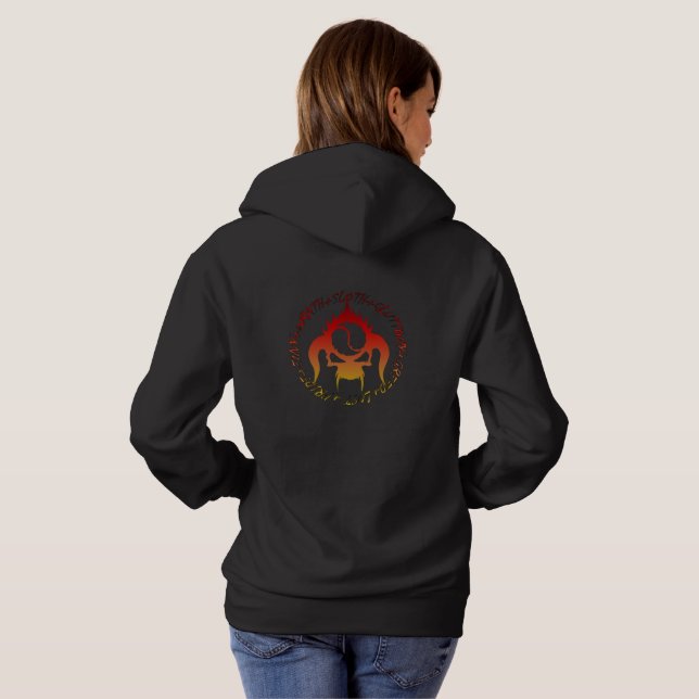 Seven deadly sins Women's Basic Hooded Sweatshirt (Back Full)