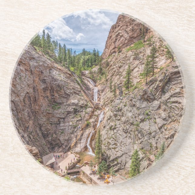 Seven Falls Colorado Coaster (Front)