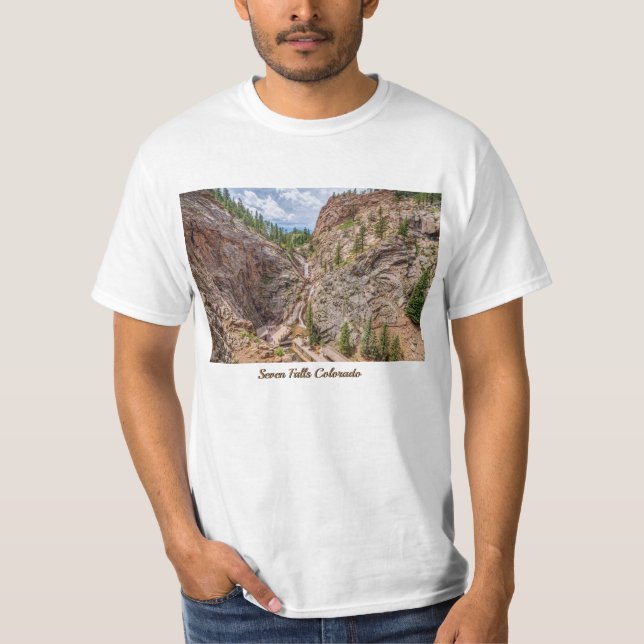 Seven Falls Colorado T-Shirt (Front)