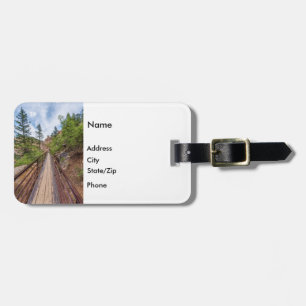 Seven Falls Walkway Bridge Luggage Tag