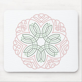 Seven Flower Knot Mouse Mat