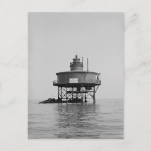 Seven Foot Knoll Lighthouse Postcard