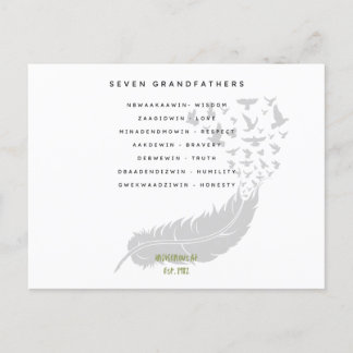 Seven Grandfathers Postcard