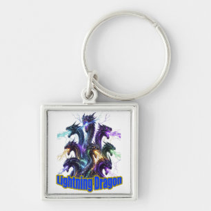 Seven-Headed Lightning Dragon Key Ring