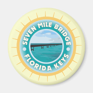 Seven Mile Bridge in the Florida Keys Magnet