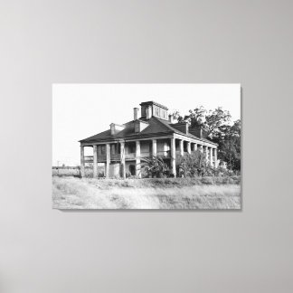 Seven Oaks Plantation, Westwego LA Canvas Print