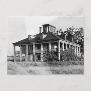 Seven Oaks Plantation, Westwego LA Postcard