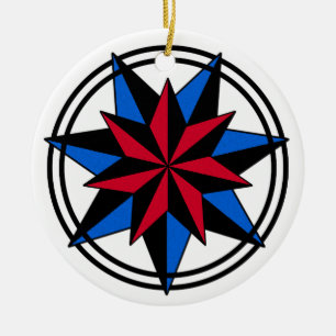 Seven Pointed Star Ornament