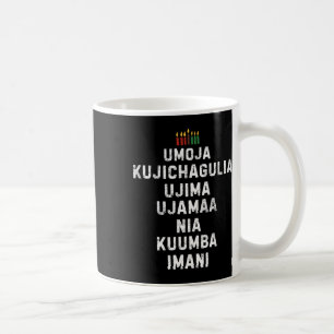 Seven Principles Of Kwanzaa Happy Kwanzaa 12 Coffee Mug