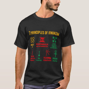 Seven Principles Of Kwanzaa Men Women Kids Kwanzaa T-Shirt