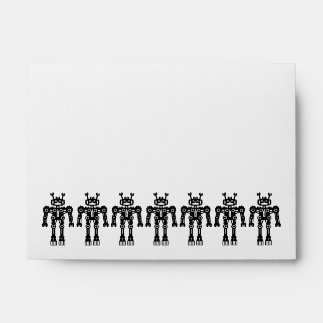Seven Robots Envelopes (Front)