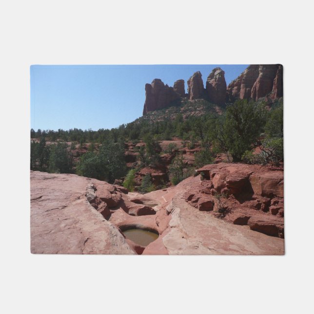 Seven Sacred Pools in Sedona Arizona Doormat (Front)
