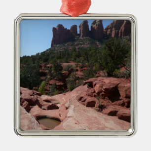 Seven Sacred Pools in Sedona Arizona Metal Tree Decoration
