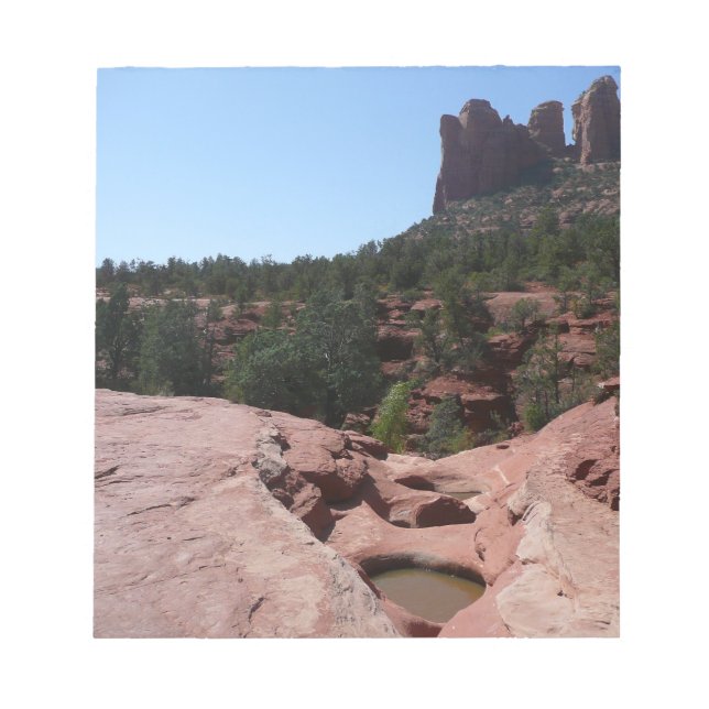 Seven Sacred Pools in Sedona Arizona Notepad (Front)