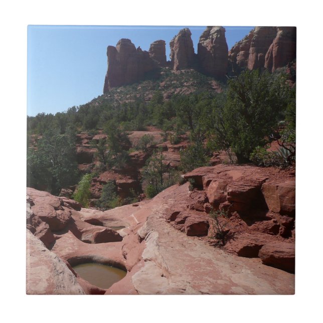 Seven Sacred Pools in Sedona Arizona Tile (Front)