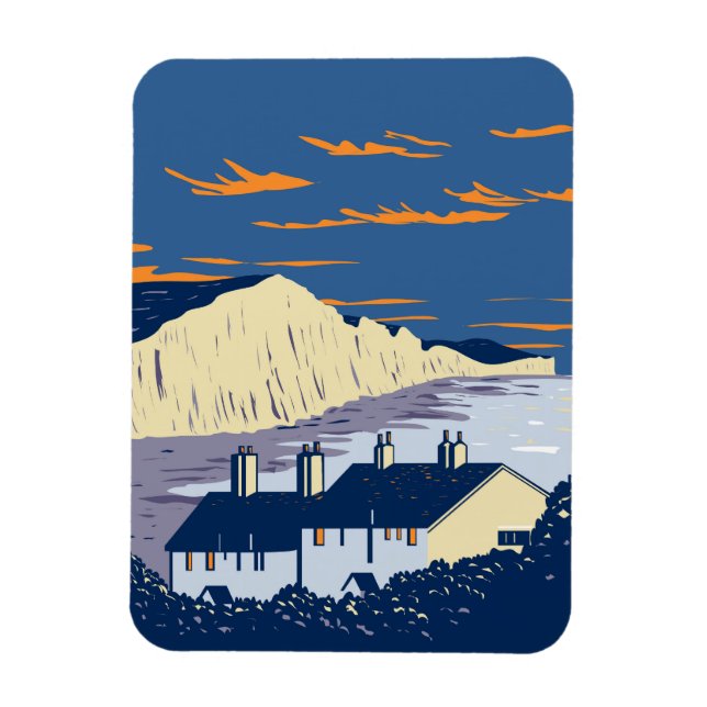  Seven Sisters   Magnet (Vertical)