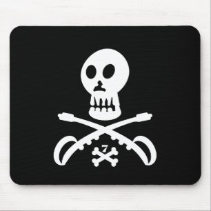 SEVEN SKULL BY MASANSER PIXELAT MOUSE MAT