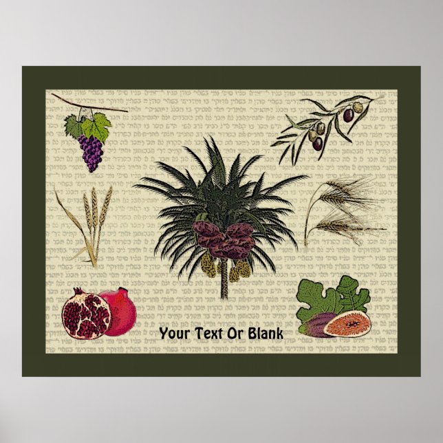 Seven Species Poster (Front)