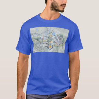 Seven Springs Resort Trail Map T-Shirt