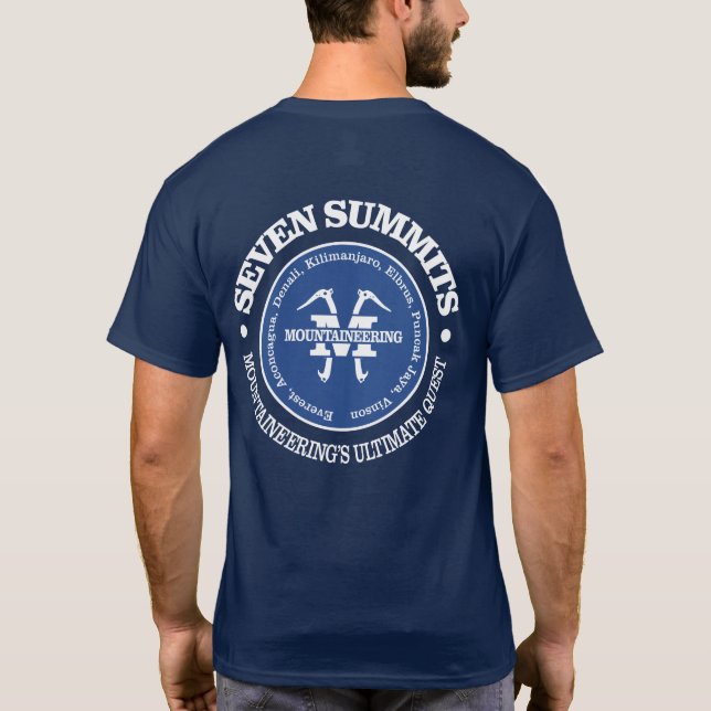 Seven Summits T-Shirt (Back)