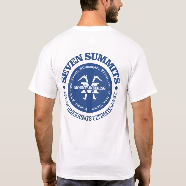Seven Summits T-Shirt (Back)