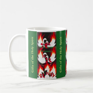 Seven Swans Swimming, 7th Day of Christmas mug