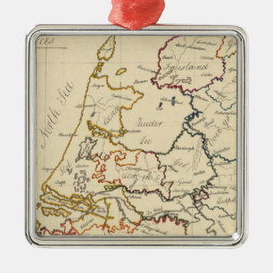 Seven United Provinces 2 Metal Tree Decoration