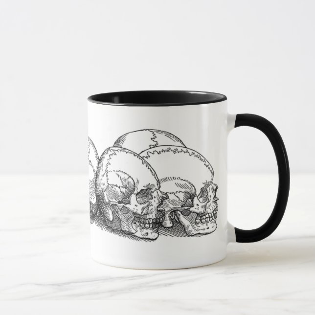 Seven Vintage Skulls Mug (Right)