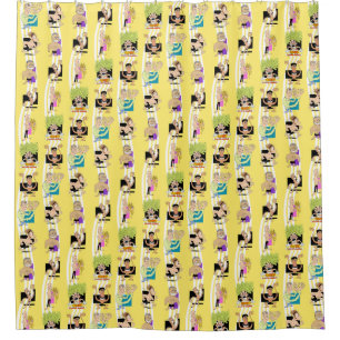 Seven Wacky Guys Shower Curtain