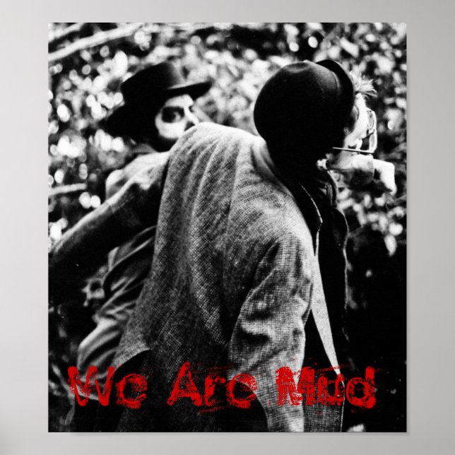 SEVEN, We Are Mud Poster (Front)