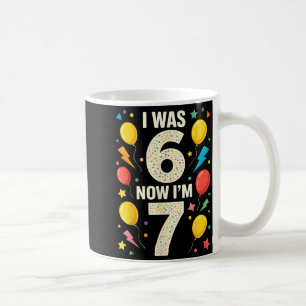 Seven Year Old Birthday 7 Year Old For Kids Girls Coffee Mug