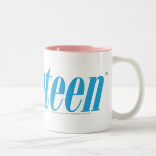 Seventeen Logo-Aqua Two-Tone Coffee Mug