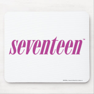 Seventeen  Logo-Purple Mouse Mat