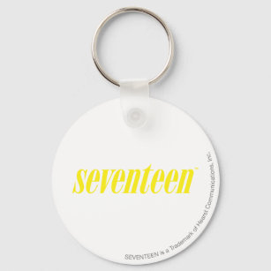 Seventeen Logo-Yellow Key Ring