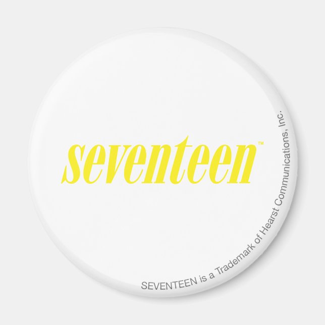Seventeen Logo-Yellow Magnet (Front)