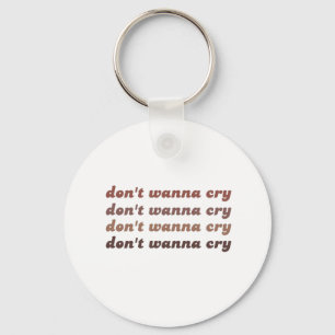 Seventeen Lyrics Don't Wanna Cry Keychain