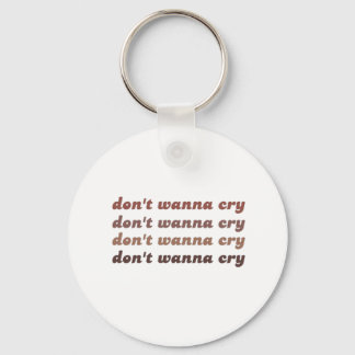 Seventeen Lyrics Don't Wanna Cry Keychain