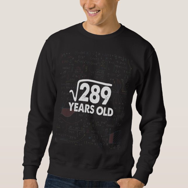 Seventeen Years Old Math Toddler Mathletics Love B Sweatshirt (Front)
