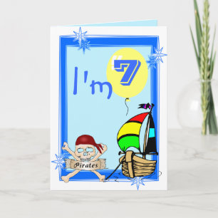 Seventh Birthday Card
