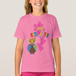 Seventh Birthday :: Owl T-Shirt