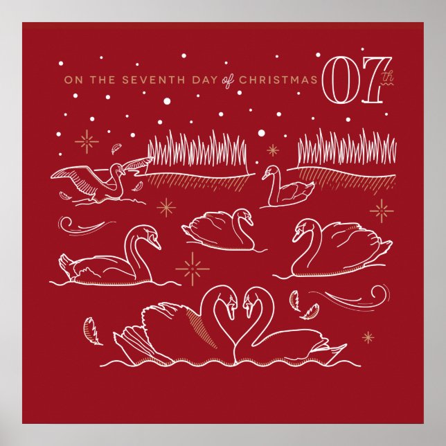 Seventh Day of Christmas Poster 24x24 (Front)