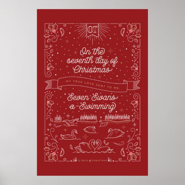 Seventh Day of Christmas Poster 24x36 (Front)
