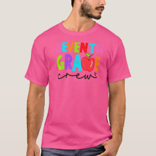 Seventh Grade Crew Team 7th Grade Back To School T-Shirt