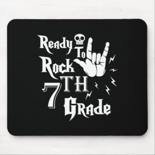Seventh Grade Ready To Rock 2nd Grade Back To Scho Mouse Mat
