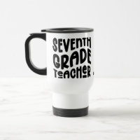 Seventh Grade Teacher Typography Design