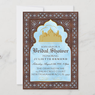 Seventh Heaven - Bridal Shower Invitation Card