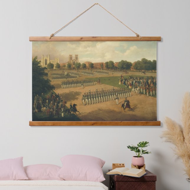 Seventh Regiment on Review, New York Tapestry (Bedroom)