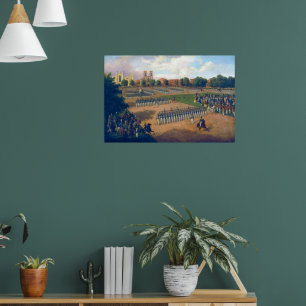 Seventh Regiment on Review Washington Square NY Poster