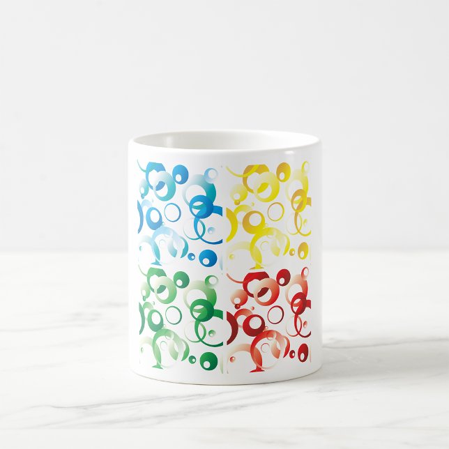 Seventies Colour And Shapes Mug (Creator Uploaded)