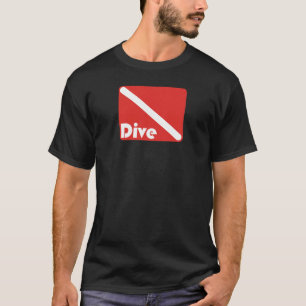 Seventies Dive Flag Dark T-shirt